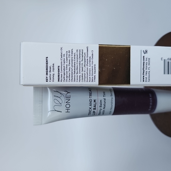 Hey Honey Trick and Treat Lip Balm- Berry Balm with Natural Tint - Picture 6 of 11